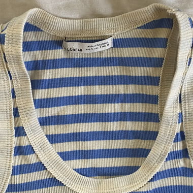 Striped Cropped Tank Top