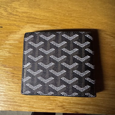 Étui à cartes Goyard noir