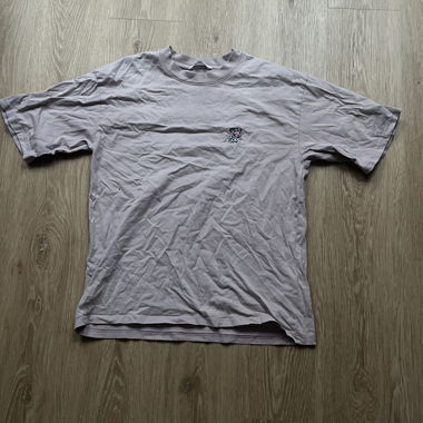 T-shirt brun-rouge