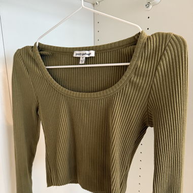 T-shirt à manches longues - Crop