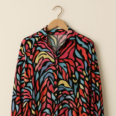 farbige Bluse