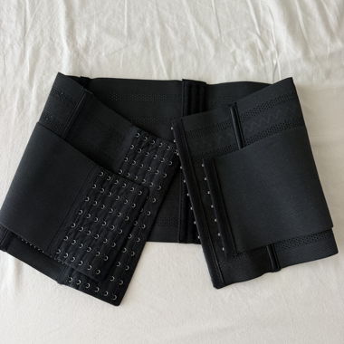Black Waist Cincher Set