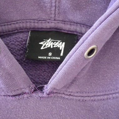 Sweat à capuche Stussy lilas