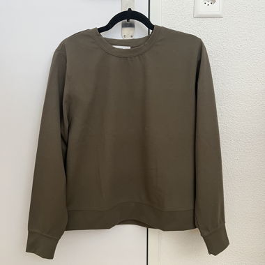 Khaki-grünes Sweatshirt