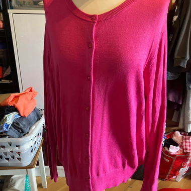 Fuchsia Cardigan