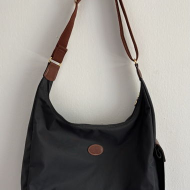 Borsa a tracolla Longchamp antracite