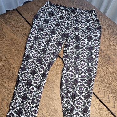 Muster-Hose mit Gummibund