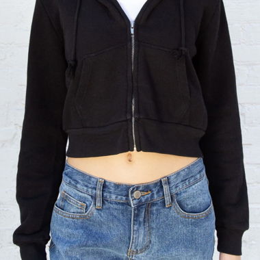 felpa corta con zip