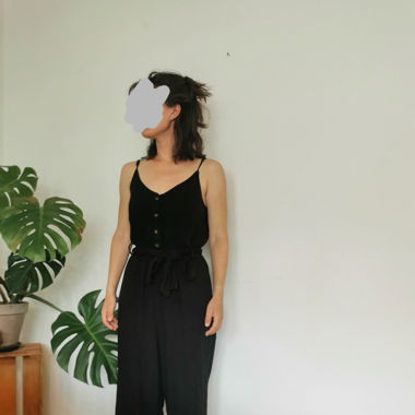 Combinaison noire XS/34