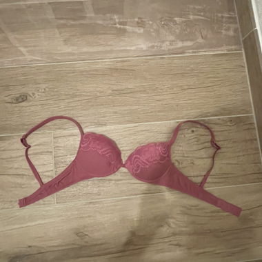 Pink bra