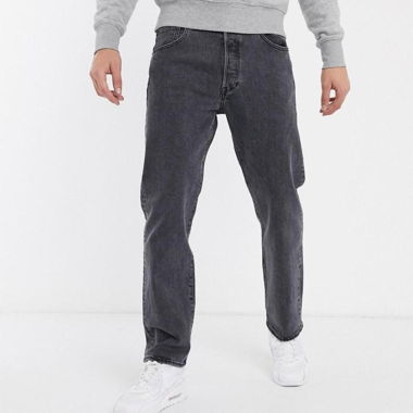 Levis 501 Washed Black