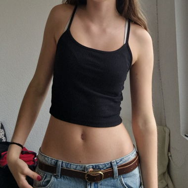cute black top