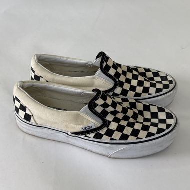 Vans Checkerboard Slip-On Shoes