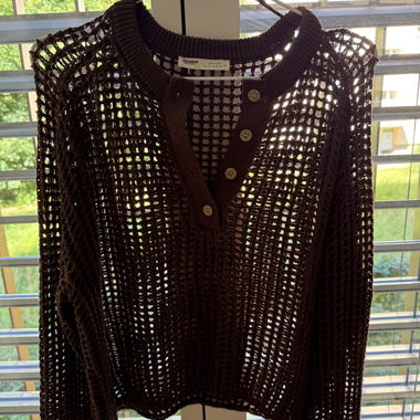 Pull and bear marrone