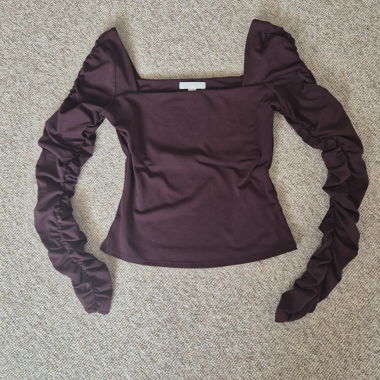 Violet Long-Sleeve Top