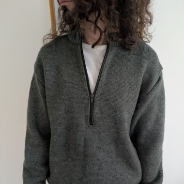 Schurwolle Herrenpullover Gr. M, Vintage,