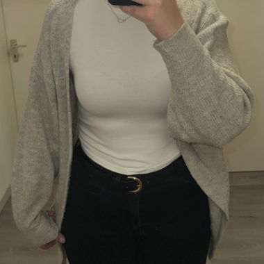 Zebra Strick-Cardigan XS/S