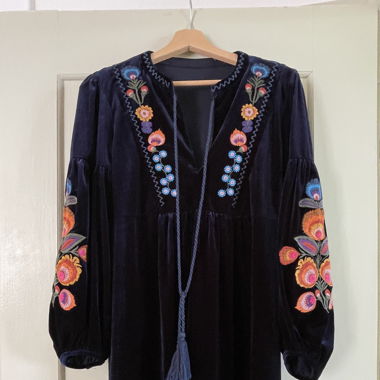 Kleid Samt