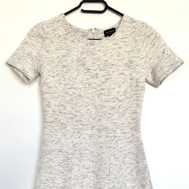 Melange-Beige-Kleid Reserved S 36