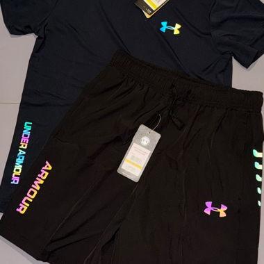 Under-Armour-Sportanzug schwarz Grösse M