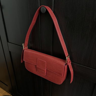Sac rouge bordeaux 