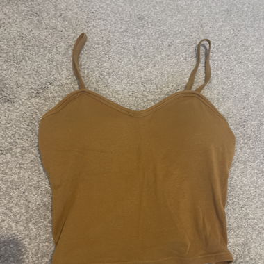 Crop Top mit BH Polster/einlage