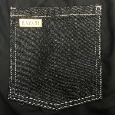 Ravani Pantalon de costume en denim