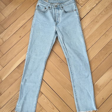 Jeans vita alta Levi’s azzurro chiaro