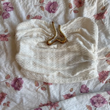 Top Bianco con Fiocco