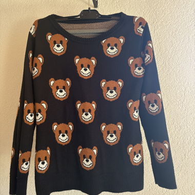 Bear Pattern Sweater