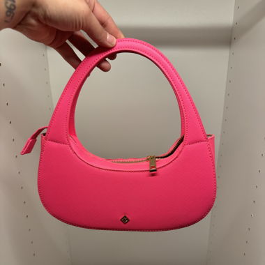 Pinke Handtasche