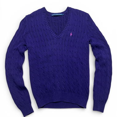 Ralph Lauren Pull torsadé Taille L Femme
