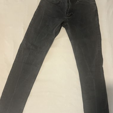 COS black slim jeans
