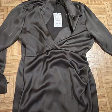 Satin-Kleid