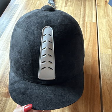 Casco da equitazione nero