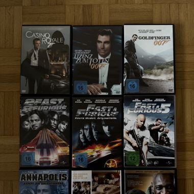 Various Movies on DVD, also available seperately