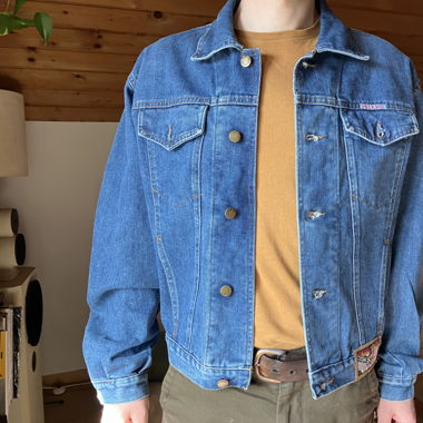 Veste en jean vintage 