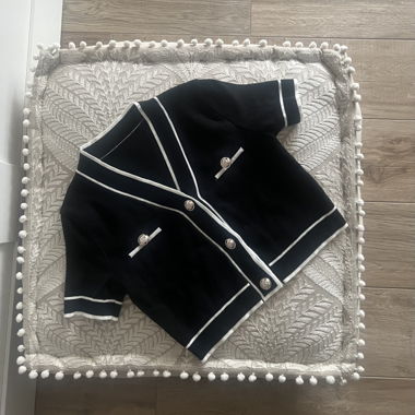 Cardigan Crop Top