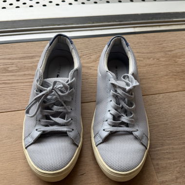 Lacoste light blue-grey sneakers