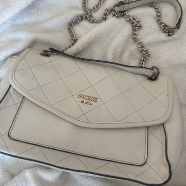 Borsa a tracolla GUESS bianca