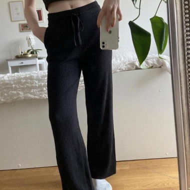 Pantaloni in lana a coste UNIQLO XS