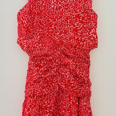 Abito rosso stampato Kookai