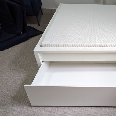 IKEA brimnes bed + mattress 