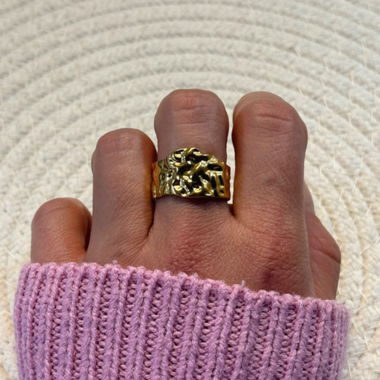 Bague acier inoxydable 
