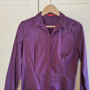 Bluse violett