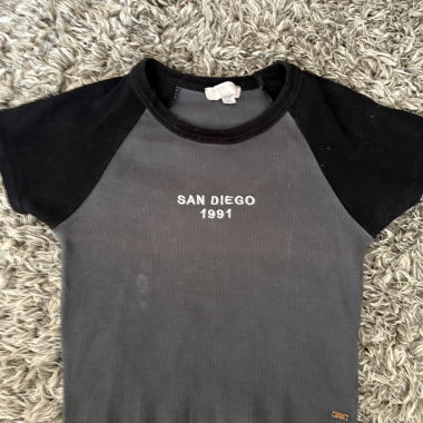 T-shirt/Croptop grey
