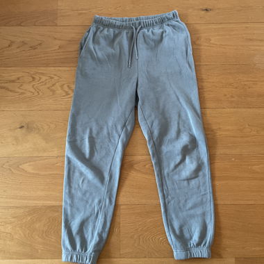 Blue baggy sweatpants
