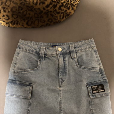 Jupe en jeans 
