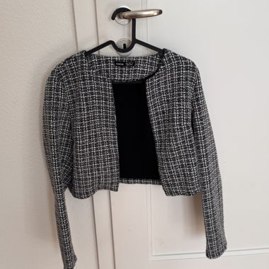 Tweed-Croppedjacke
