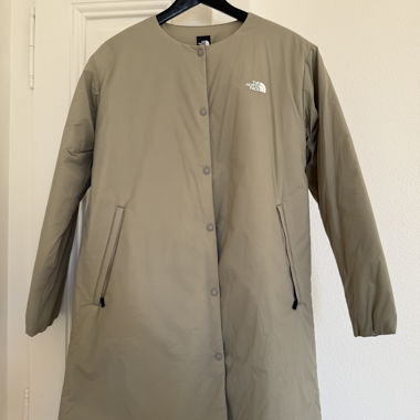 The North Face cappotto lungo imbottito L grigio